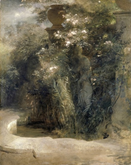 Arnold Böcklin (born 16 October 1827, died January 1901), Swiss painter, draughtsman, graphic