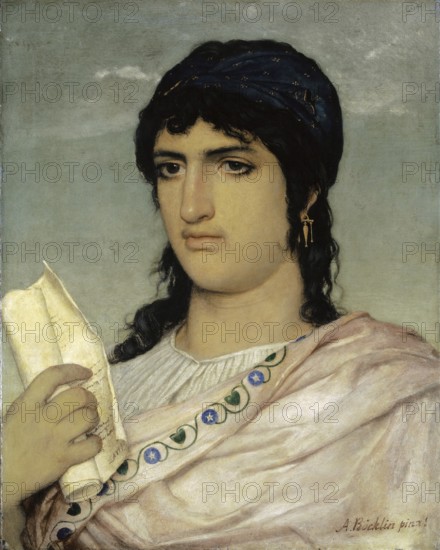 Arnold Böcklin (born 16 October 1827, died January 1901), Swiss painter, draughtsman, graphic