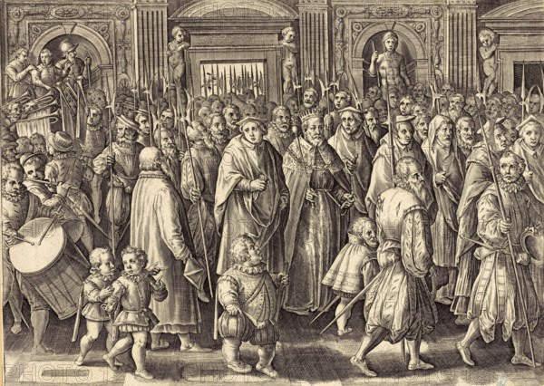 History of the Medici, This picture shows the return of Grand Duke Cosimo I de' Medici to his