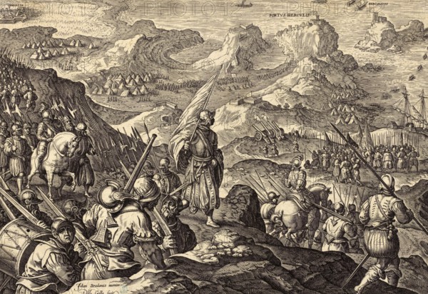 History of the Medici, historical account of the conquest of Portus Herculis, an important port and
