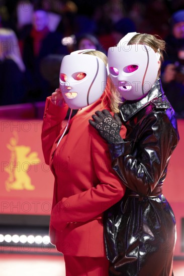 Tina Ruland and Isabell Horn on the Red Carpet at the premiere of the film The Testament Of Ann Lee