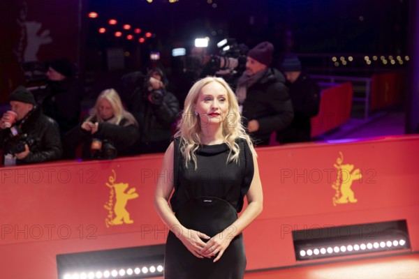 Mona Fastvold on the Red Carpet at the premiere of the film The Testament Of Ann Lee at the
