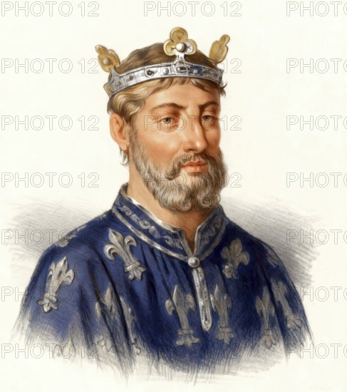 Louis IV, c. 920-954, called d'Outremer or Transmarinus, Louis the overseas or Transmarinus IV