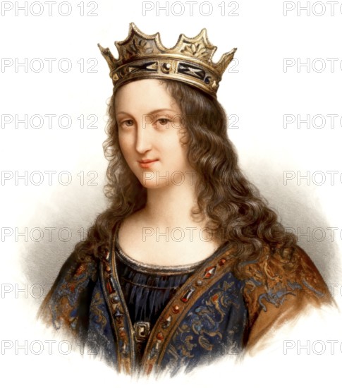 Adelaide-Blanche of Anjou, c.? 940-1026, wife to Louis V, called The Lazy, c. 966/67-987, King of