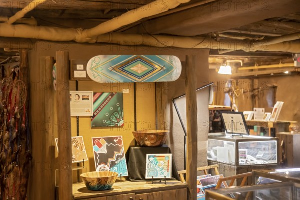 Grand Canyon National Park, Arizona - Hopi House, on the Canyon's South Rim, sells Native American