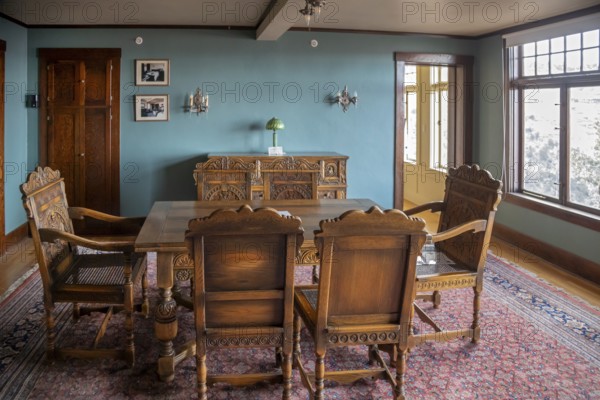 Grand Canyon National Park, Arizona - The dining room overlooking the Canyon in the historic Kolb