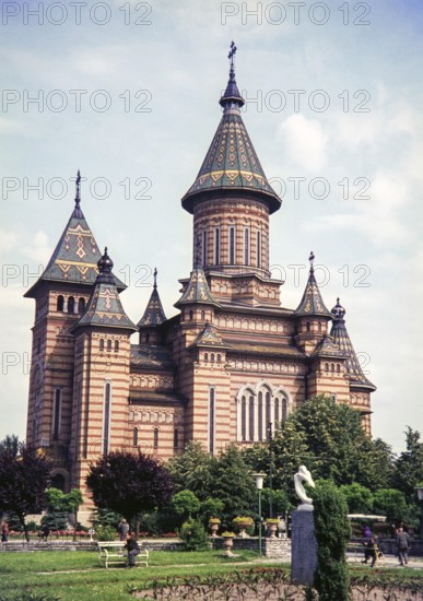 Timi?oara Orthodox Cathedral (also known as the Metropolitan Cathedral), an iconic symbol of