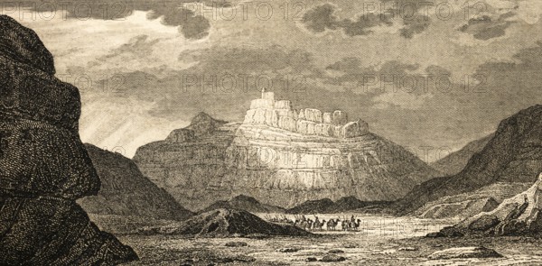 Tomb of Prophet Aaron or Harun, Christian and Islamic Prophet, Wadi Musa, Jordan, Djebel Haroun,