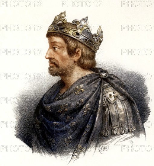 Pepin le Bref, Pepin the Younger, Pepin III or Pippin the Short, c. 714-768, King of the Franks,