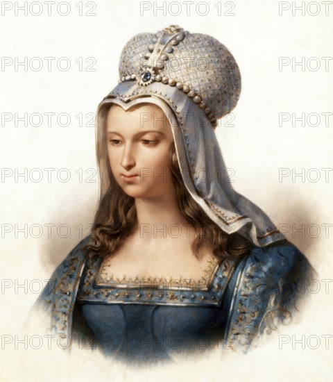 Embegirde, legendary consort of the Frankish king Pharamond or Faramund, c. 370-427, a legendary