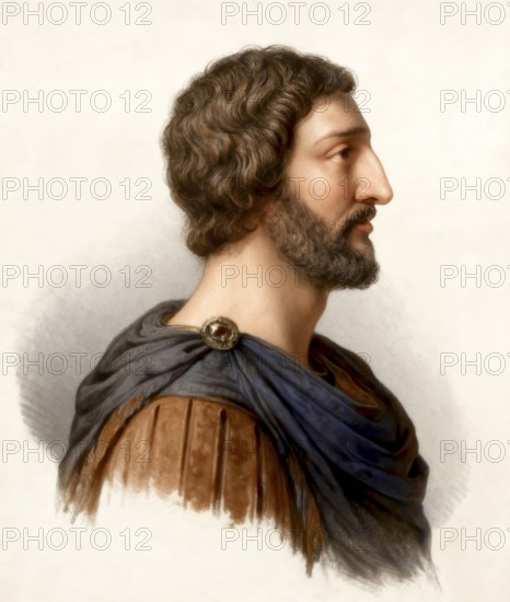 Charlemagne, Charles the Great or Carolus Magnus, 747-814, King of the Franks and Emperor of the
