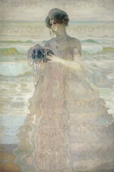 Kazimierz Stabrowski (b. 21 November 1869, d. 10 June 1929 in Garwolin), Polish painter: Story of