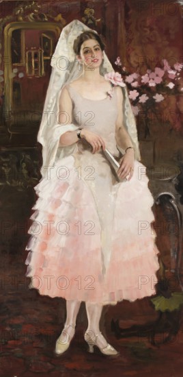 Kazimierz Stabrowski (b. 21 November 1869, d. 10 June 1929 in Garwolin), Polish painter: portrait