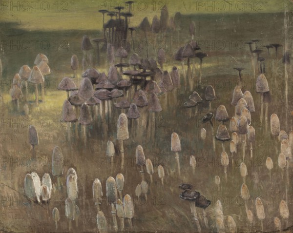 Kazimierz Stabrowski (b. 21 November 1869, d. 10 June 1929 in Garwolin), Polish painter: Autumn