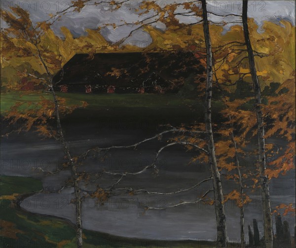 Kazimierz Stabrowski (b. 21 November 1869, d. 10 June 1929 in Garwolin), Polish painter: Gust of