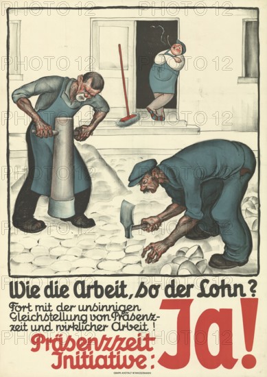 Otto Plattner (b. 29 June 1886, d. 20 October 1951), Swiss painter, graphic artist: politics,