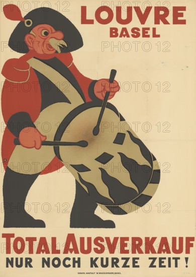 Otto Plattner (b. 29 June 1886, d. 20 October 1951), Swiss painter, graphic artist: advertising,