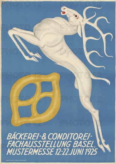Otto Plattner (b. 29 June 1886, d. 20 October 1951), Swiss painter, graphic artist: advertising,