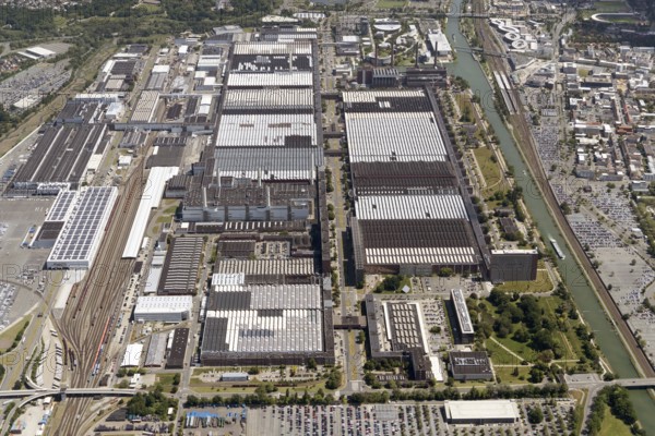 Germany, Europe, Wolfsburg, Lower Saxony, economy, car city, view, cityscape, work, working world,