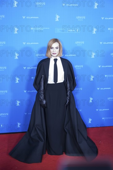 Isabelle Huppert on the Red Carpet in front of the premiere of the film The Blood Countess at the