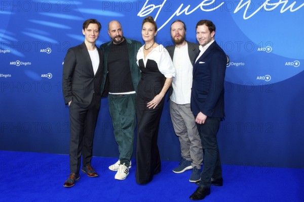 Jonas Nay, Christoph Schier, Jeanette Hain, Markus Kaatsch, Jakob Pochlatko, BLUE HOUR, Photo Call,
