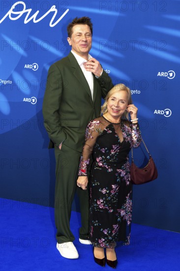 Wolfram Grandezka and Christine Ursprung, BLUE HOUR, Photo Call, Hotel Telegraph Office, Berlin, 13