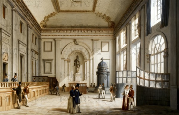 The Bank of England, London, England, 19th century