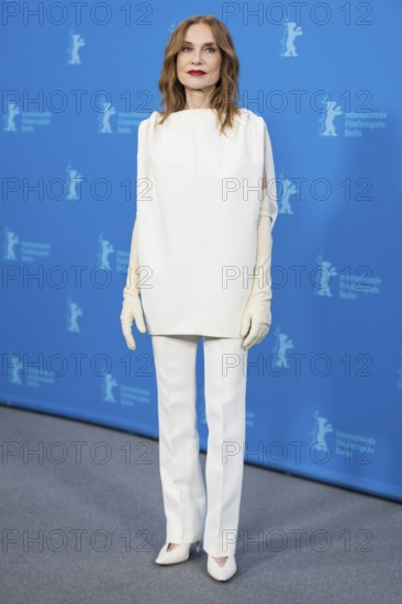 Isabelle Huppert during a photocall for the film The Blood Countess at the Hyatt Hotel Berlin on 16