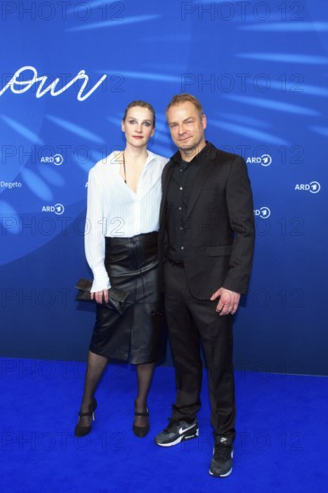 Jana Klinge, Hinnerk Schönemann, BLUE HOUR, Photo Call, Hotel Telegraph Office, Berlin, 13.02.2026