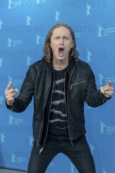 Sam Dunn during the photocall for the film The Ballad of Judas Priest at the Berlinale at the Hyatt