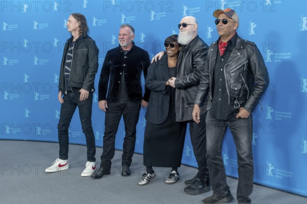 Sam Dunn, François Payard, Jacqueline Lyanga, Rob Halford, Tom Morello at the photocall for the