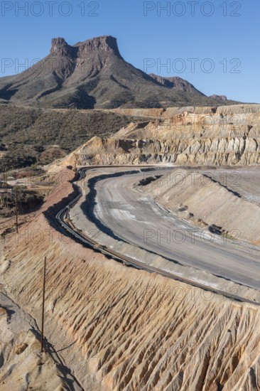 Kearny, Arizona - A part of Asarco's huge Ray Mine, one of the largest copper mines in the U.S.
