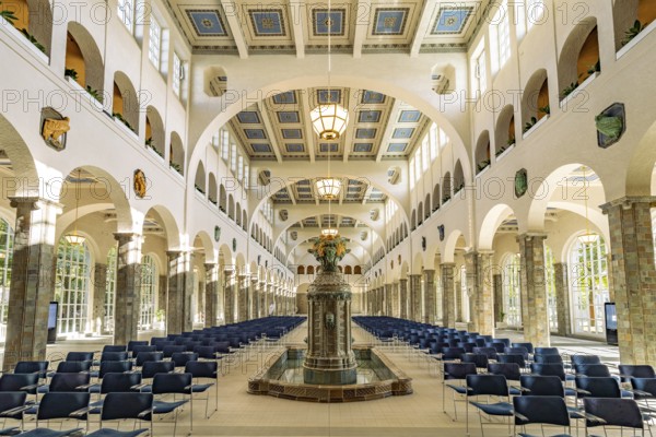 Wandelhalle im Staatsbad Kissingen, Lower Franconia, Bavaria, Germany