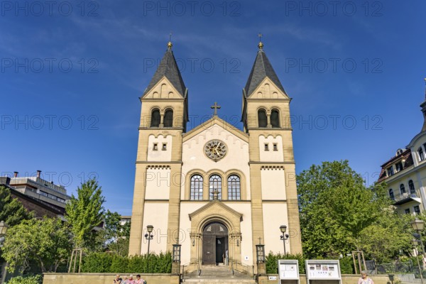 The Protestant Church of the Redeemer in Bad Kissingen State Bath, Lower Franconia, Bavaria,