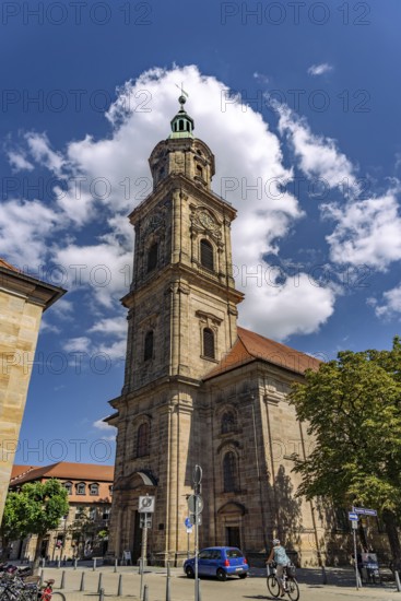 The Neustädter Church in Erlangen, Middle Franconia, Bavaria, Germany