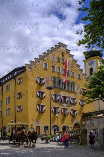 Town Hall, Stadtplatz, Kufstein, Tyrol, Austria