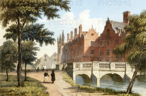 The University of Cambridge, England, 18th century