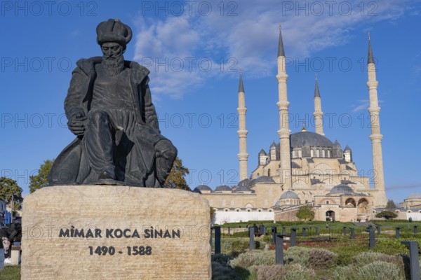 Edirne, Turkey. October 4th 2025. The Ottoman imperial Selimiye Mosque an iconic landmark of the