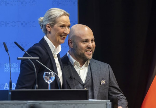 Campaign event for the state election of the AfD party at the Congress Centre Pforzheim CCP. Markus