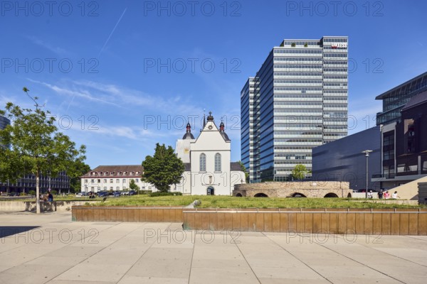 MaxCologne high-rise building, Lanxess, corporate headquarters, Lanxess Tower, Alt St. Heribert