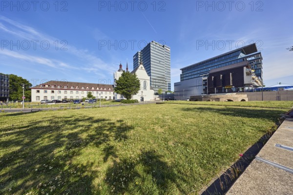 MaxCologne high-rise building, Lanxess, corporate headquarters, Lanxess Tower, Alt St. Heribert