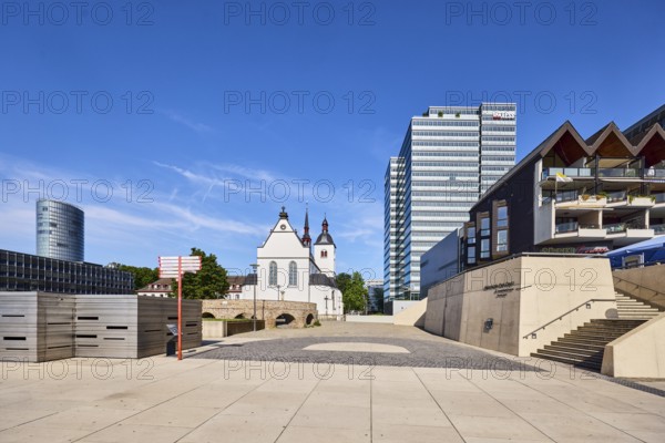 MaxCologne high-rise building, Lanxess Tower, commercial building, Lanxess, corporate headquarters,