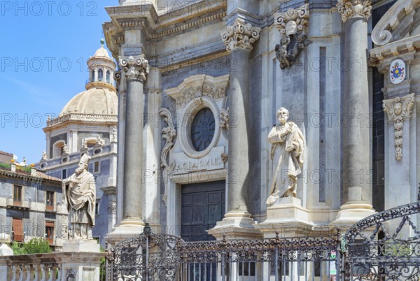 Sant'Agata cathedral, Piazza Duomo, Catania, Sicily, Italy
