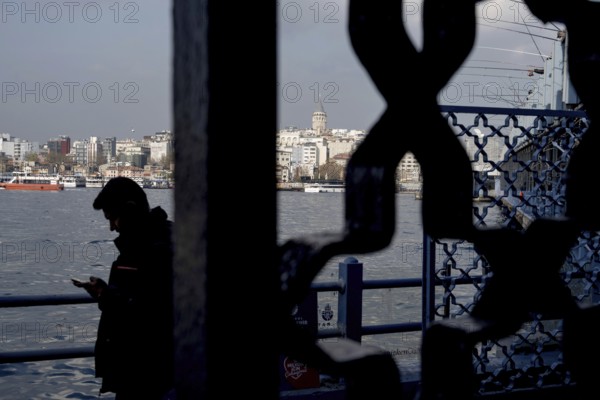 Istanbul, Turkey. December 2nd 2025. The iconic Turkish landmark of the Galata Tower on the