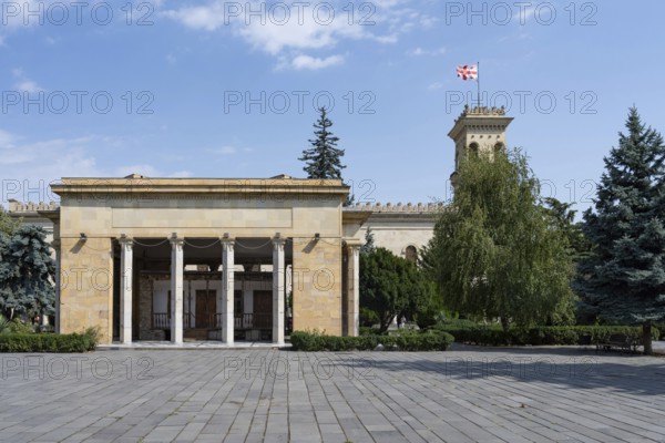 Gori, Georgia. September 9th 2025. The exterior of the house where former Soviet leader Joseph