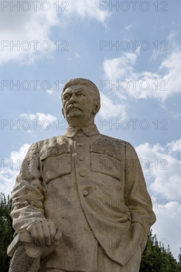 Gori, Georgia. September 9th 2025. Controversial Statue of Joseph Vissarionovich Stalin, Soviet
