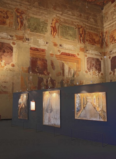 Gualtieri Palace, wall paintings and exhibition at Museo Documentario e Centro Studi Antonio