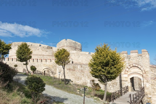 Canakkale, Turkey. February 18th 2022 Kilitbahir Castle is a fortress on the west side of the