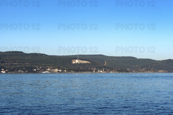 Canakkale, Turkey. 19th February 2022 Turkish War memorial to the dead on the Gallipoli Peninsular,