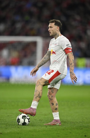 David Raum RasenBallsport RB Leipzig RBL (22) Action on the ball Football Bundesliga, DFB Cup,